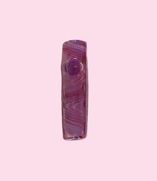 Heavy rectangle Purple and Pink Pipe