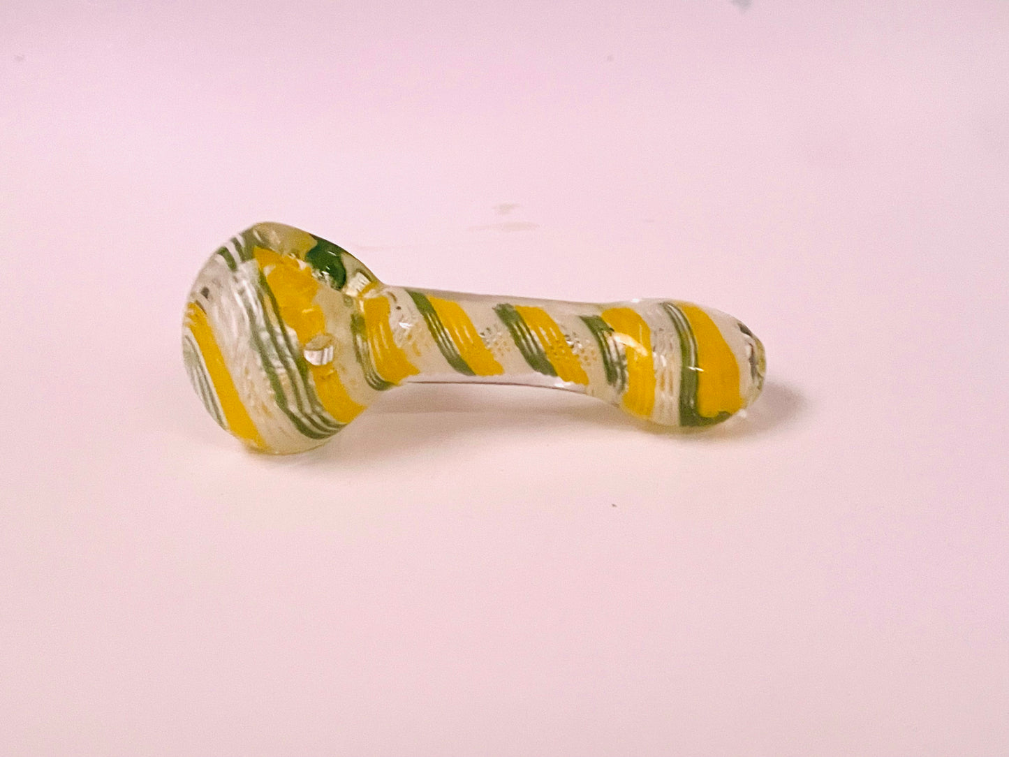 Yellow and Green Swirl Pipe
