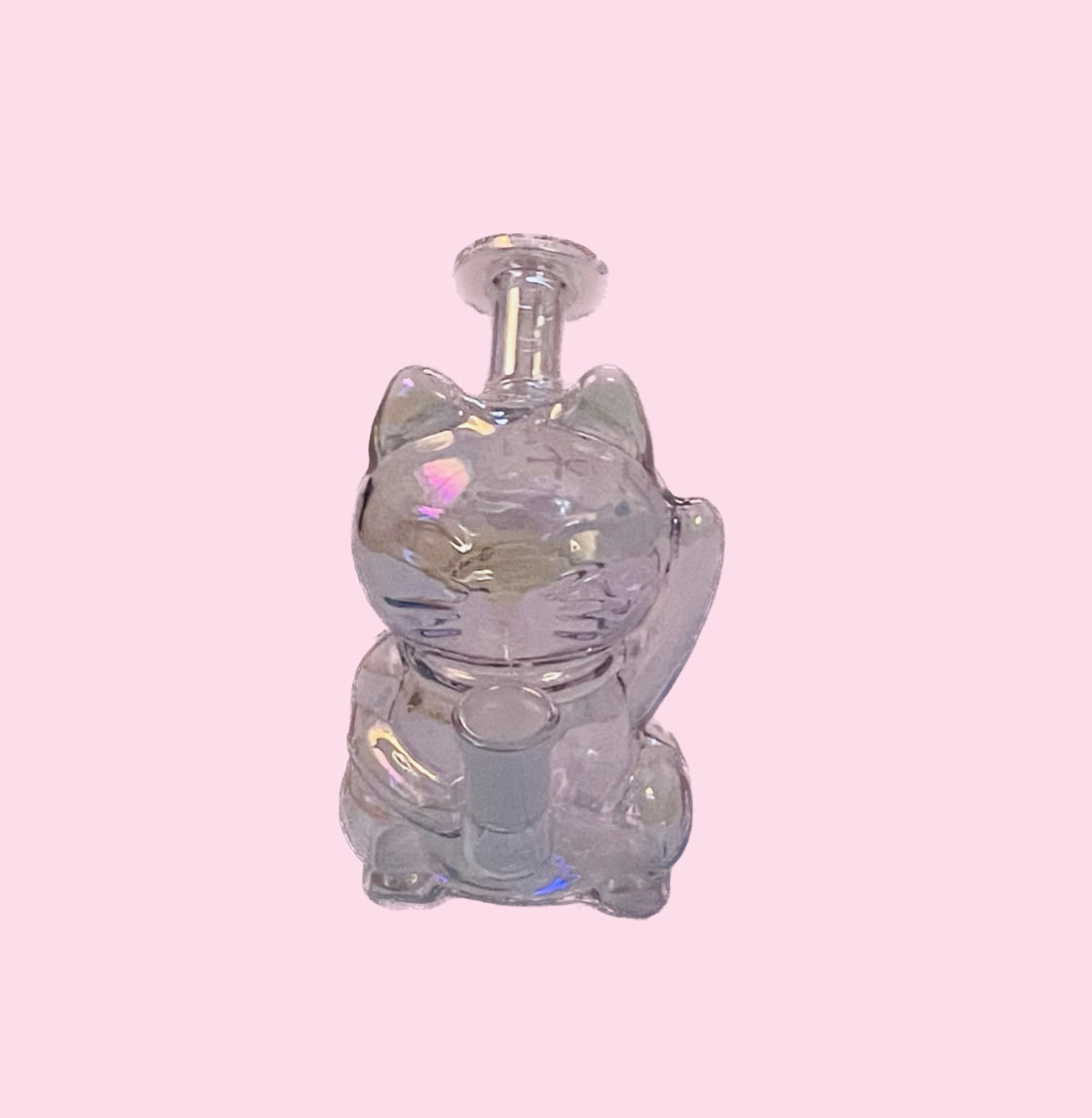 Iridescent Fortune Cat Pipe Kit (2 free items of your choice) hi